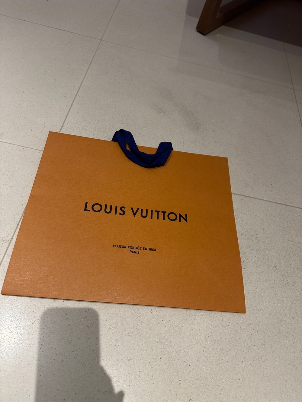 Authentic LV paper bag